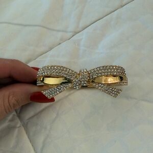 kate spade Gold and Silver Bow Bracelet